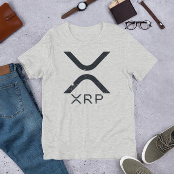 XRP Ripple Vintage Short-Sleeve Unisex T-Shirt - Proud Libertarian - Libertarian Frontier