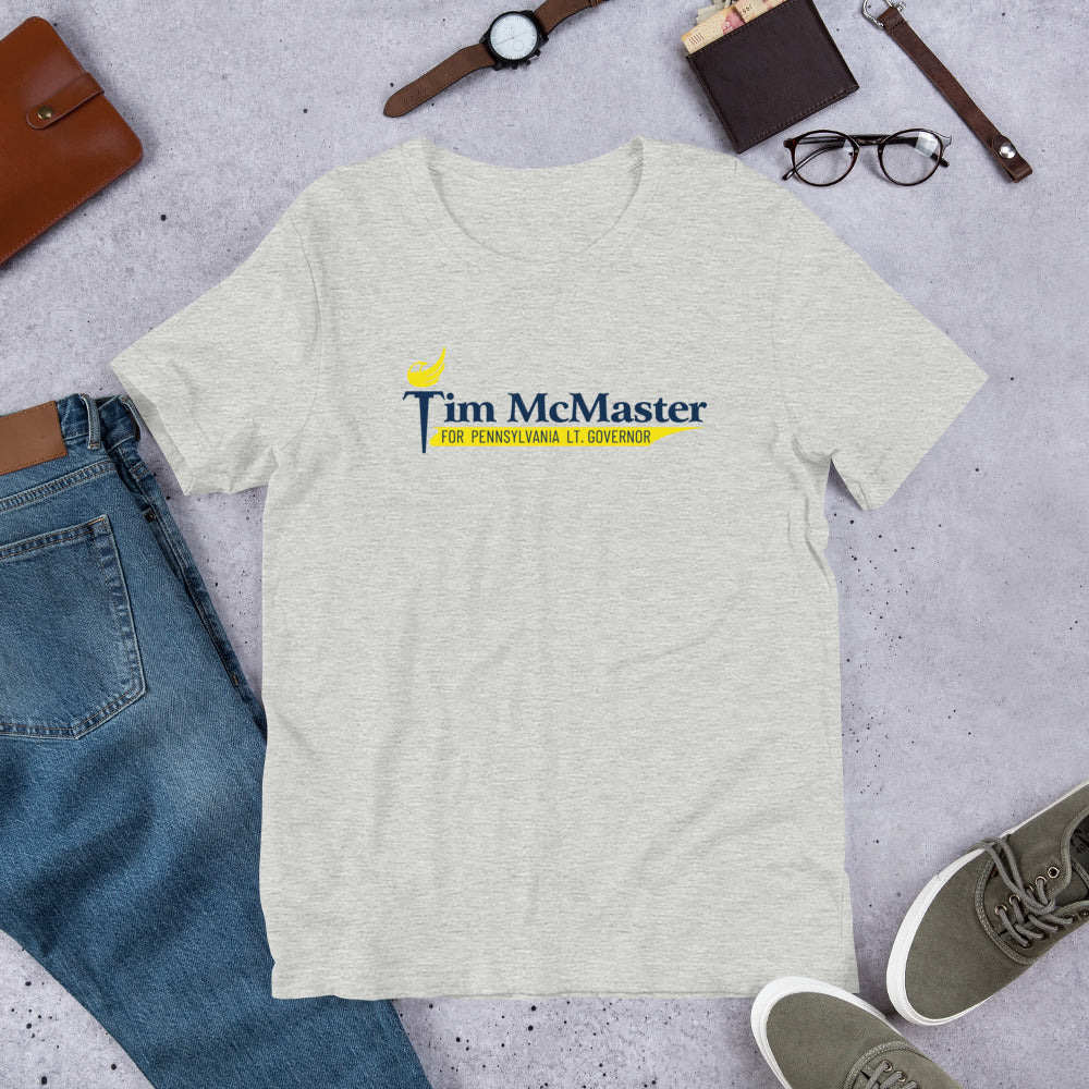 Tim McMaster for Pennsylvania Unisex t-shirt - Proud Libertarian - Tim McMaster for Pennsylvania