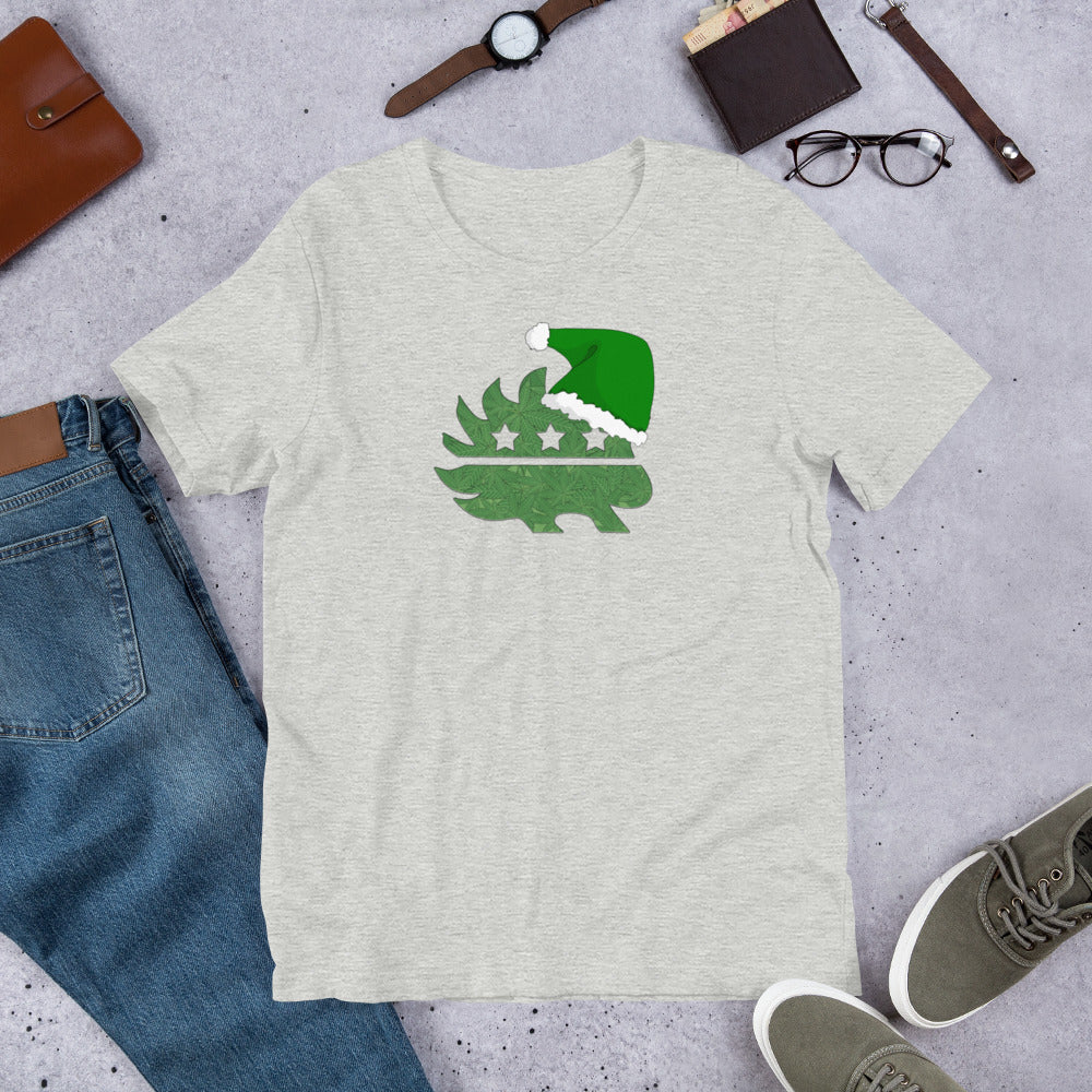 All I want for Christmas is Legal Marijuana LP Porcupine Unisex t-shirt - Proud Libertarian - Proud Libertarian