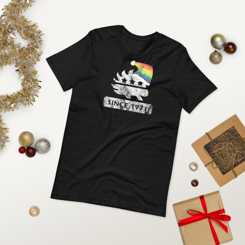 Merry Christmas LGBTQ Porcupine - LGBTQ Liberty Unisex t-shirt - Proud Libertarian - Proud Libertarian