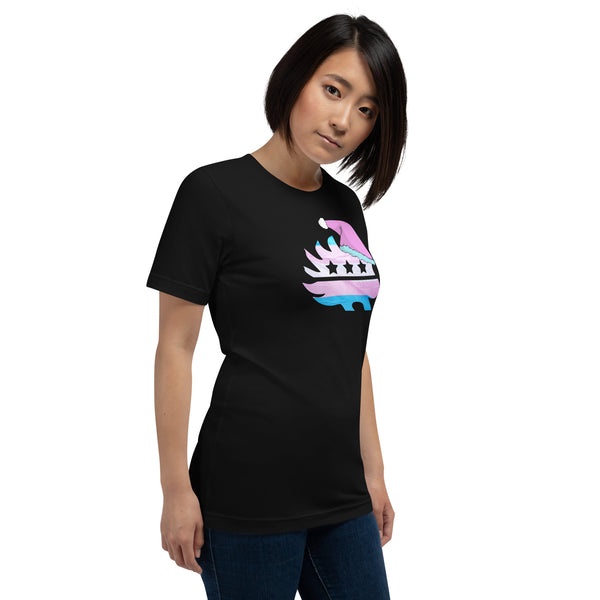 Merry Christmas Trans Porcupine - LGBTQ Liberty Unisex t-shirt - Proud Libertarian - Proud Libertarian