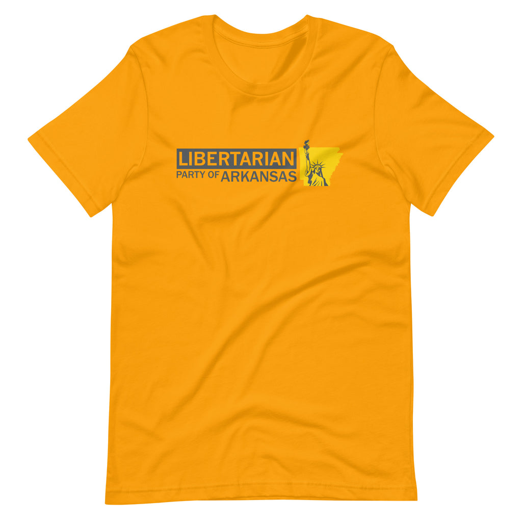 Libertarian Party of Arkansas Unisex t-shirt - Proud Libertarian - Libertarian Party of Arkansas