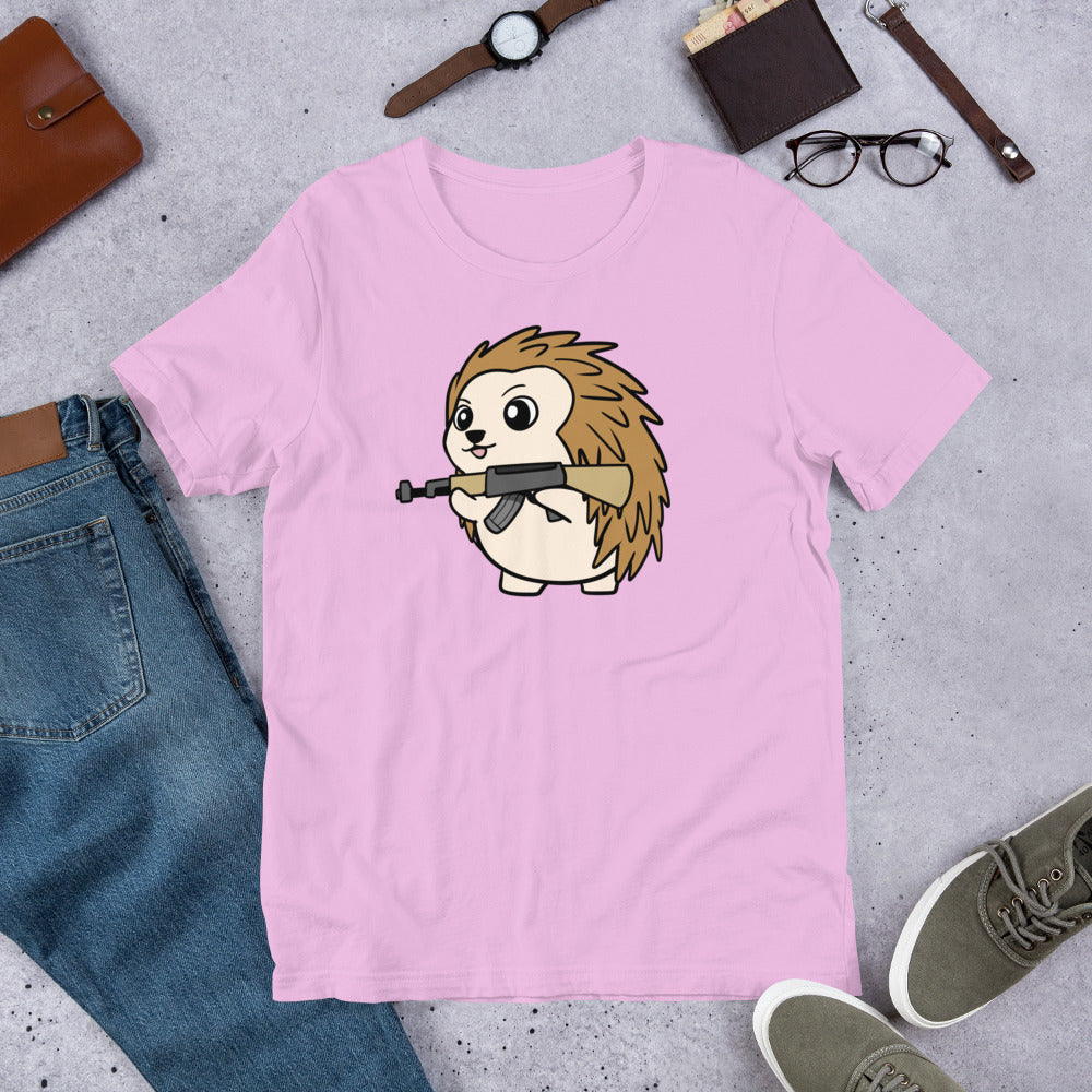 AK Porcupine Cartoon Unisex T-Shirt - Proud Libertarian - Proud Libertarian