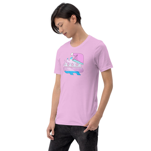 Merry Christmas Trans Porcupine - LGBTQ Liberty Unisex t-shirt - Proud Libertarian - Proud Libertarian