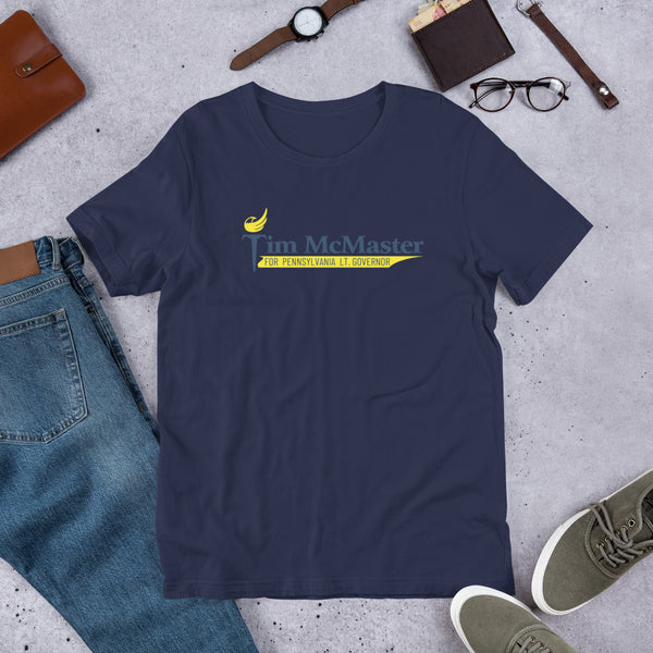 Tim McMaster for Pennsylvania Unisex t-shirt - Proud Libertarian - Tim McMaster for Pennsylvania