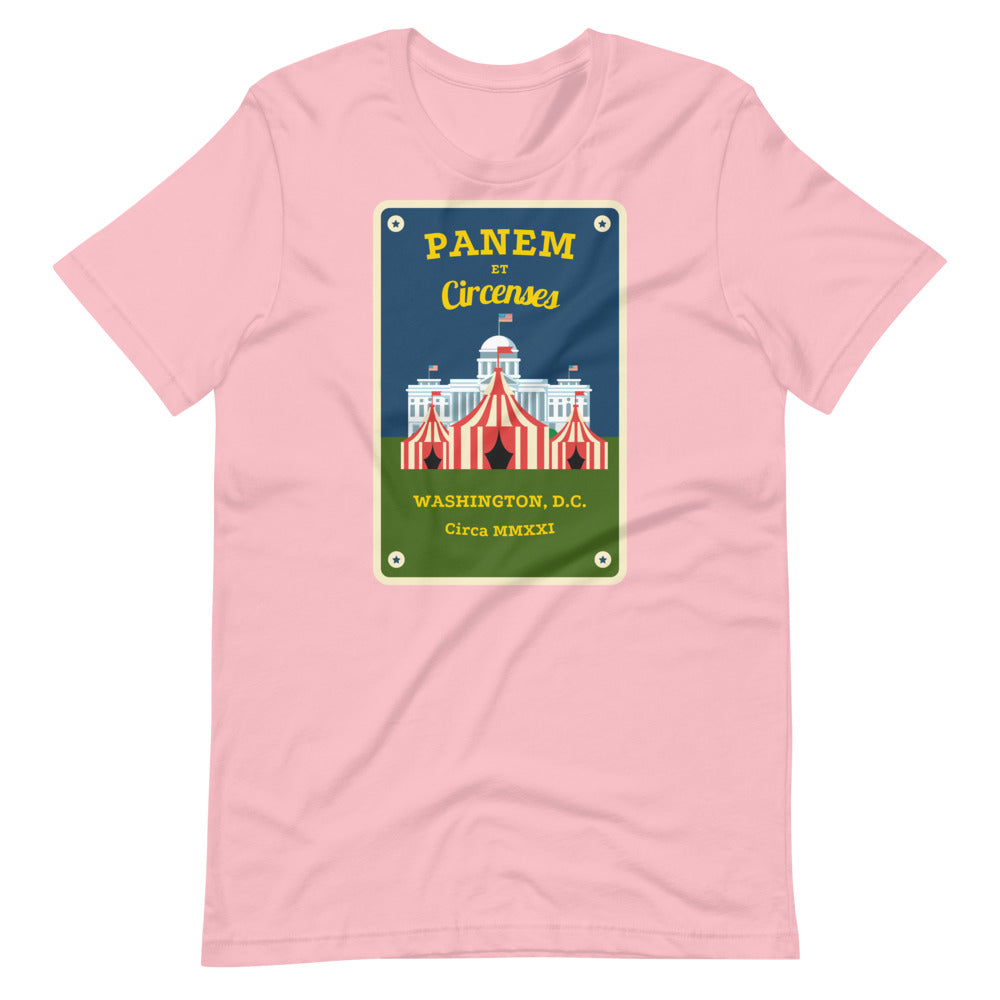 Panem et Circenses (Bread and Circuses) Short-Sleeve Unisex T-Shirt - Proud Libertarian - Michael Rufo