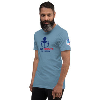 Fund Students Not Systems Short-Sleeve Unisex T-Shirt - Proud Libertarian - The Brian Nichols Show