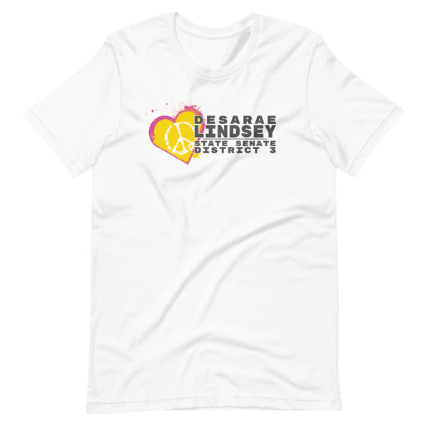 Desarae Lindsey for Texas Short-Sleeve Unisex T-Shirt - Proud Libertarian - Desarae Lindsey for Texas