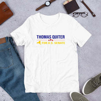 Tom Quiter for US Senate Unisex t-shirt - Proud Libertarian - Thomas Quiter Campaign