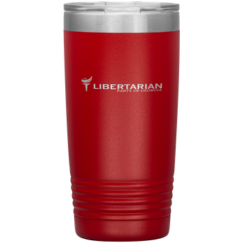 Libertarian Party of Georgia Tumbler 20oz - Proud Libertarian - Libertarian Party of Georgia