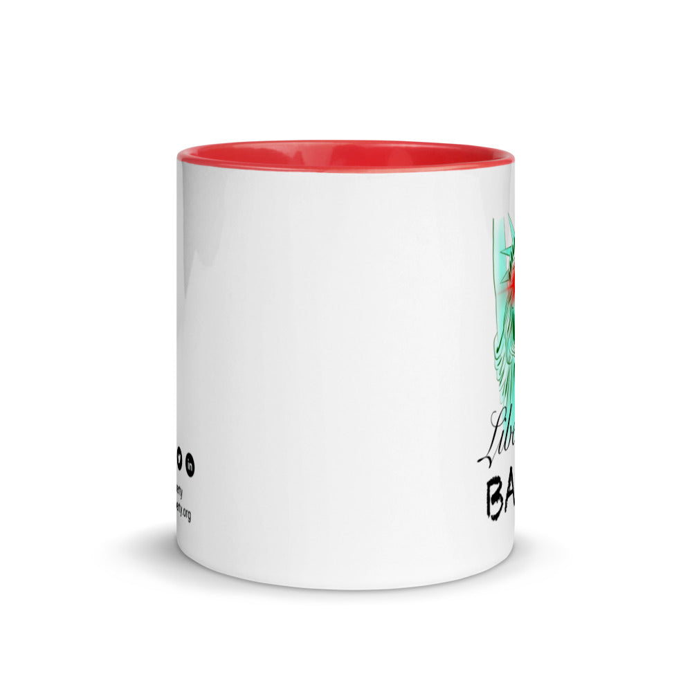 Liberty is Based Mug with Color Inside - Proud Libertarian - Proud Libertarian