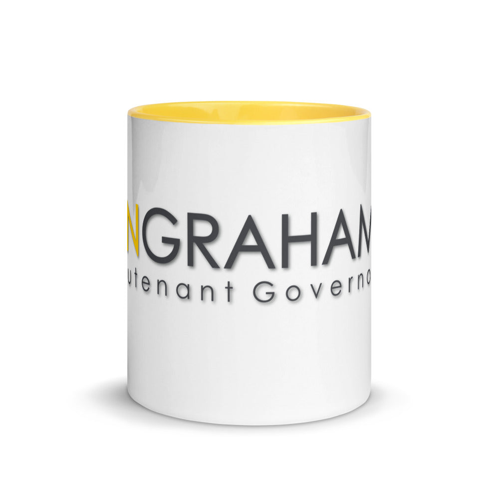 Ryan Graham Mug with Color Inside - Proud Libertarian - Graham for Georgia