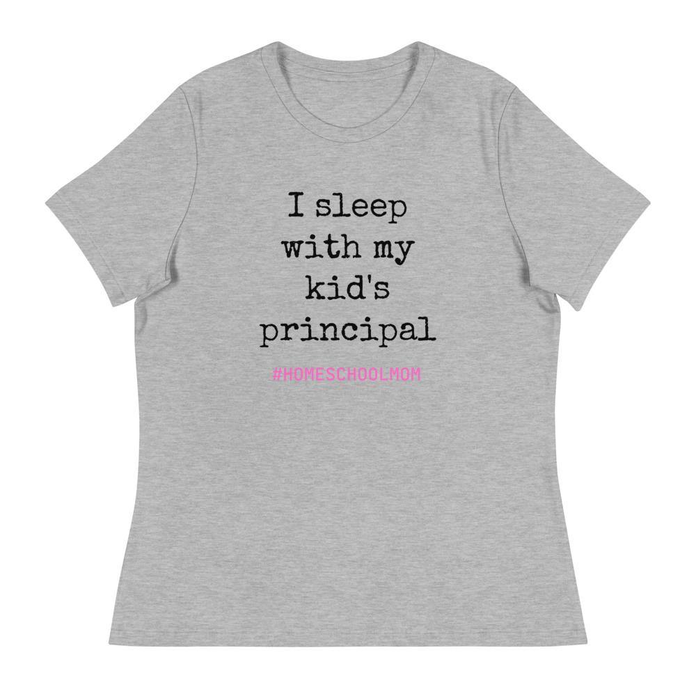 I Sleep With My Kids Principal Women's Relaxed T-Shirt - Proud Libertarian - Proud Libertarian