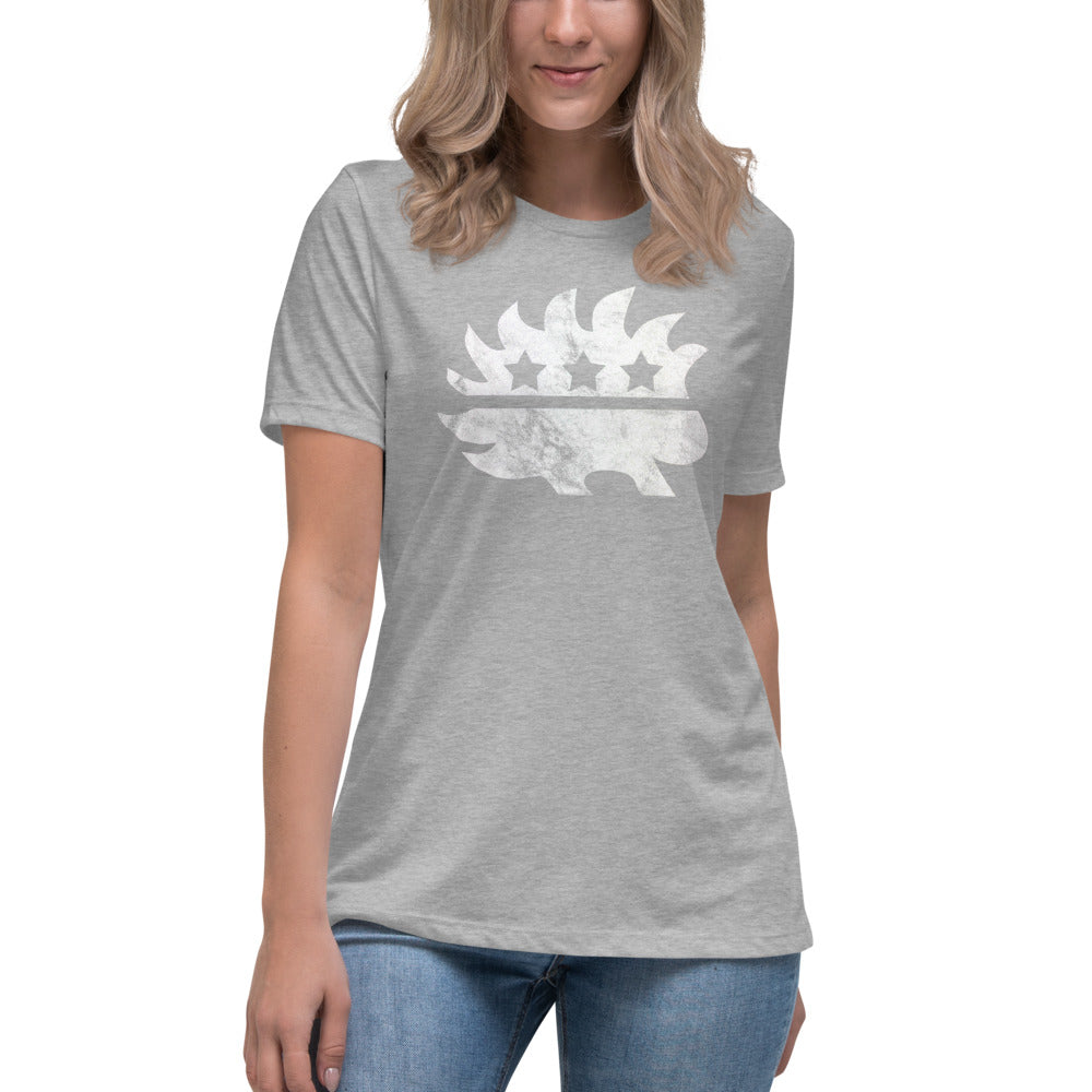 LP Porcupine - Schuylkill County, PA Women's Relaxed T-Shirt - Proud Libertarian - Proud Libertarian