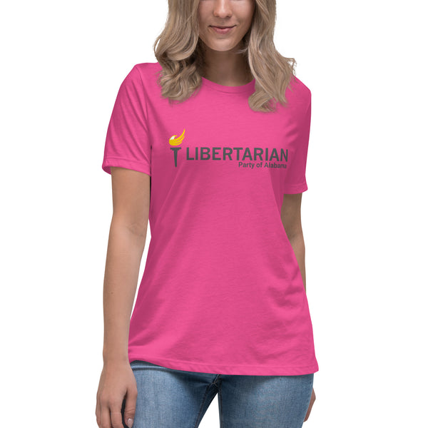 Libertarian Party of Alabama Women's Relaxed T-Shirt - Proud Libertarian - Libertarian Party of Alabama