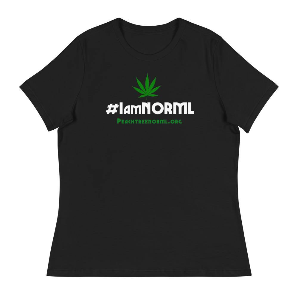 #IAmNORML Women's Relaxed T-Shirt - Proud Libertarian - Peachtree NORML