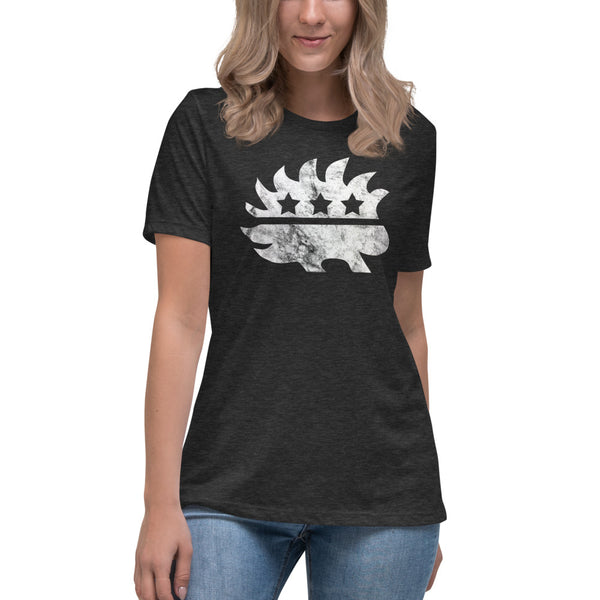 LP Porcupine - Schuylkill County, PA Women's Relaxed T-Shirt - Proud Libertarian - Proud Libertarian