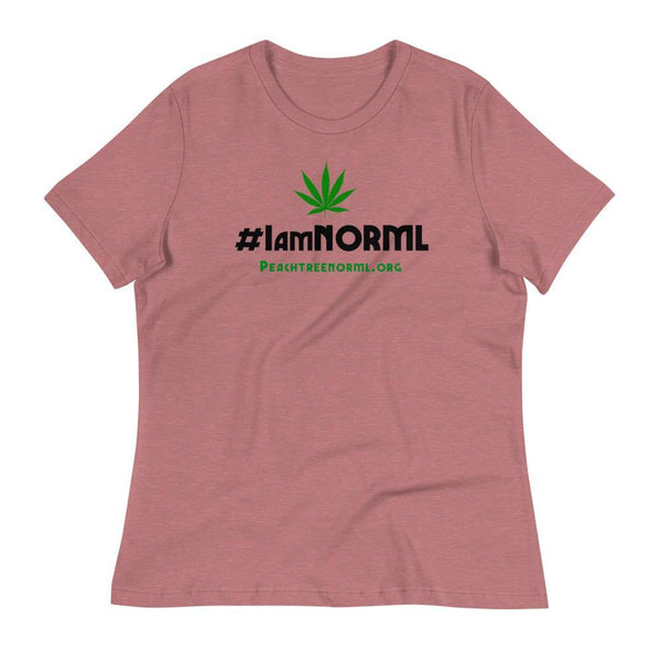 #IAmNORML Women's Relaxed T-Shirt - Proud Libertarian - Peachtree NORML