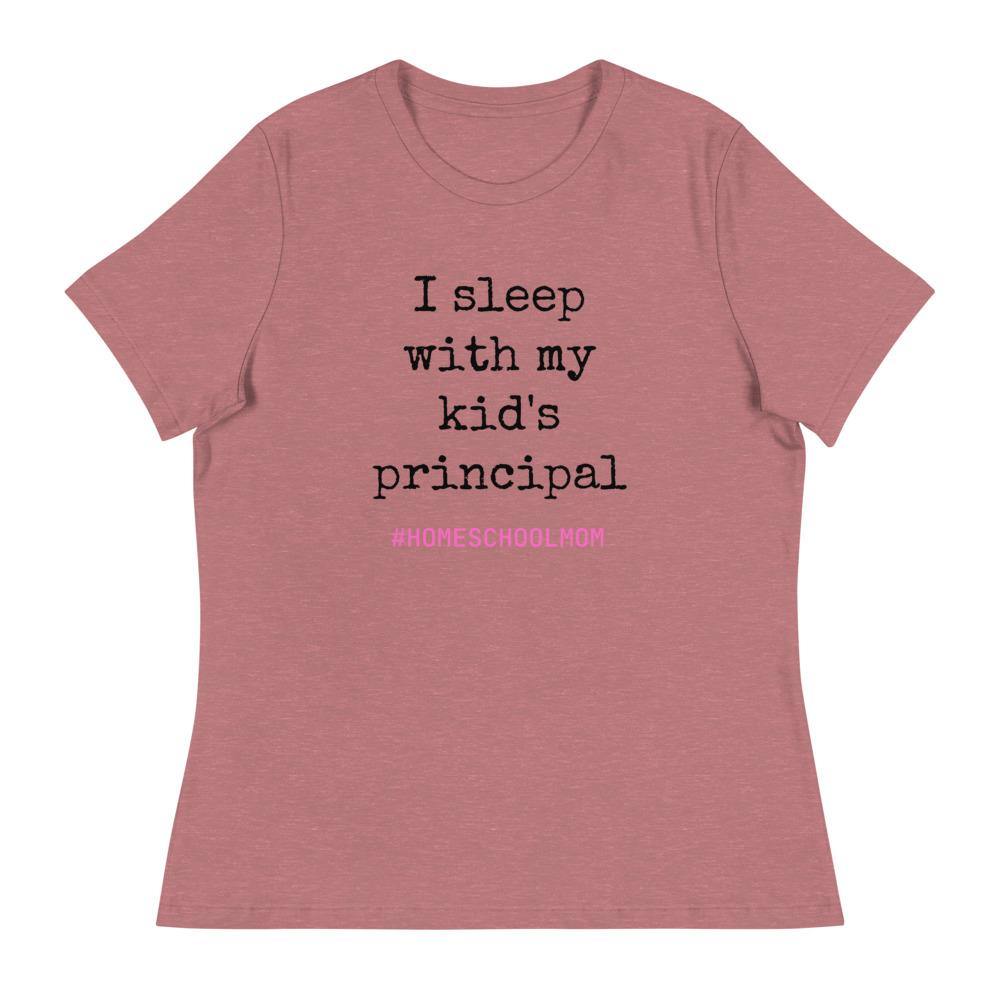 I Sleep With My Kids Principal Women's Relaxed T-Shirt - Proud Libertarian - Proud Libertarian