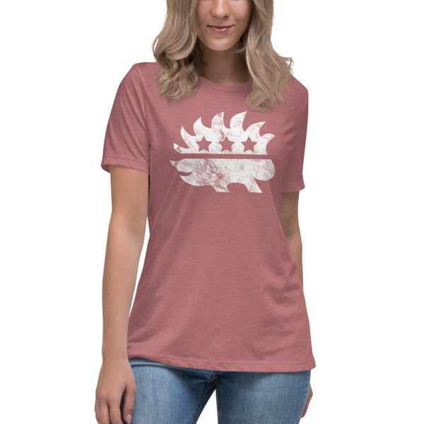 LP Porcupine - Schuylkill County, PA Women's Relaxed T-Shirt - Proud Libertarian - Proud Libertarian