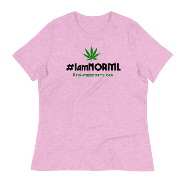 #IAmNORML Women's Relaxed T-Shirt - Proud Libertarian - Peachtree NORML