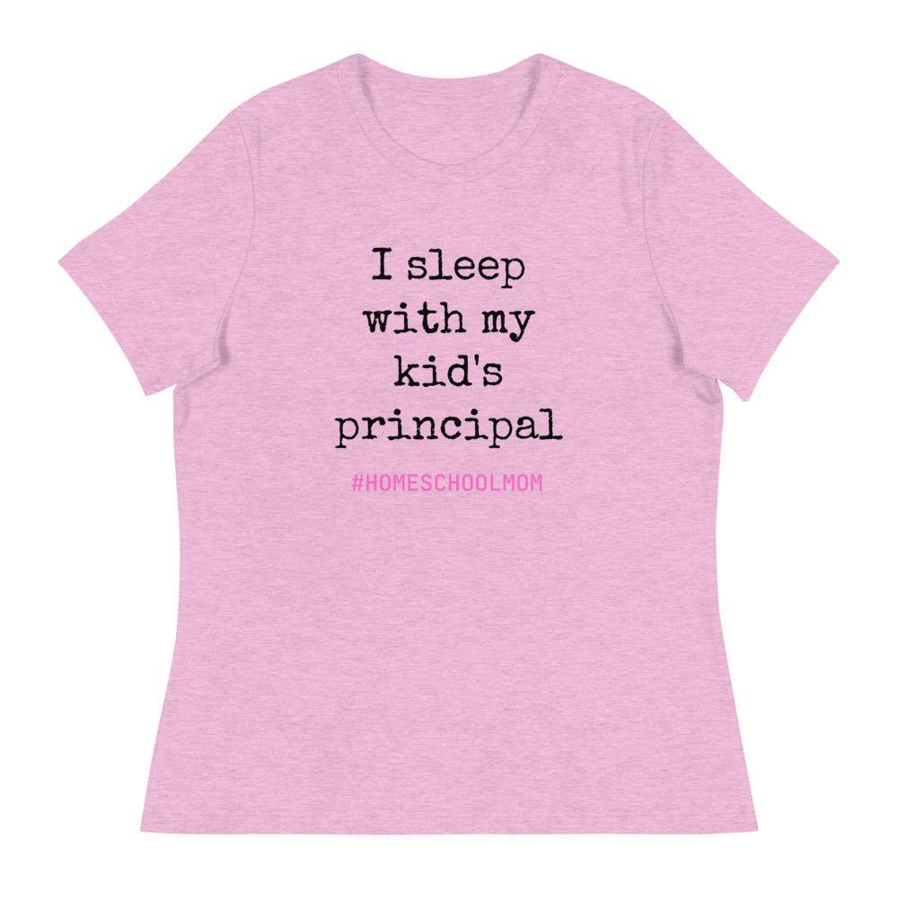 I Sleep With My Kids Principal Women's Relaxed T-Shirt - Proud Libertarian - Proud Libertarian