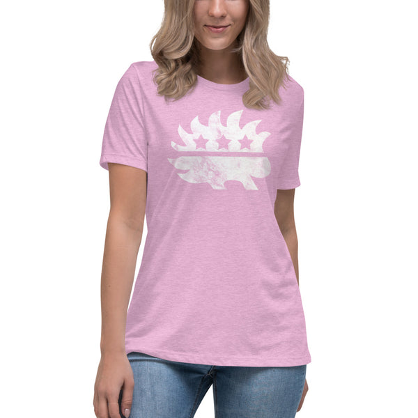 LP Porcupine - Schuylkill County, PA Women's Relaxed T-Shirt - Proud Libertarian - Proud Libertarian