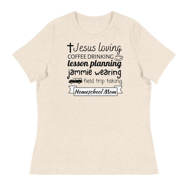 Homeschool Mom Women's Relaxed T-Shirt - Proud Libertarian - Proud Libertarian