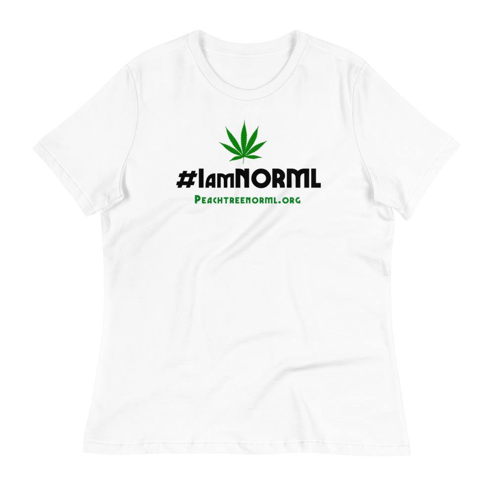 #IAmNORML Women's Relaxed T-Shirt - Proud Libertarian - Peachtree NORML