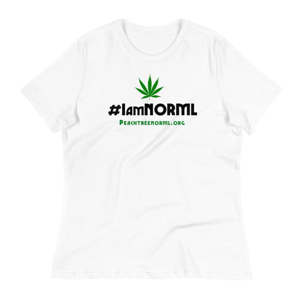 #IAmNORML Women's Relaxed T-Shirt - Proud Libertarian - Peachtree NORML