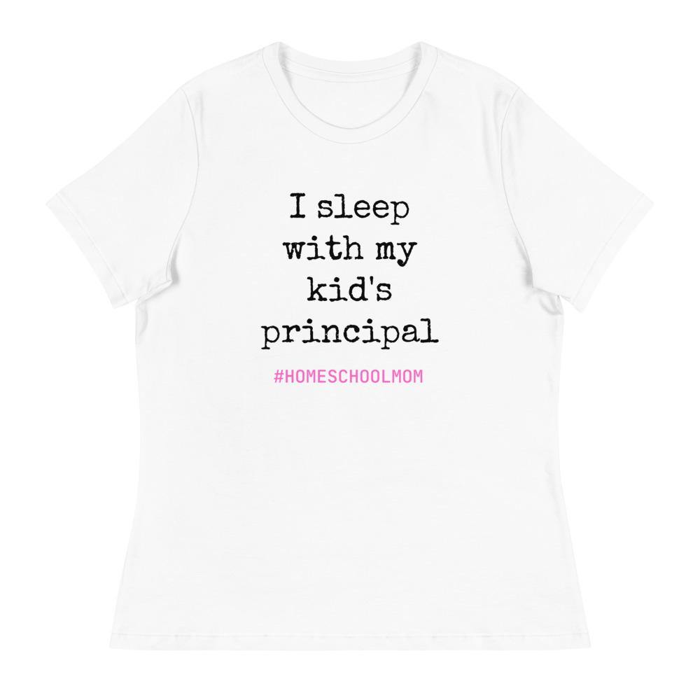 I Sleep With My Kids Principal Women's Relaxed T-Shirt - Proud Libertarian - Proud Libertarian