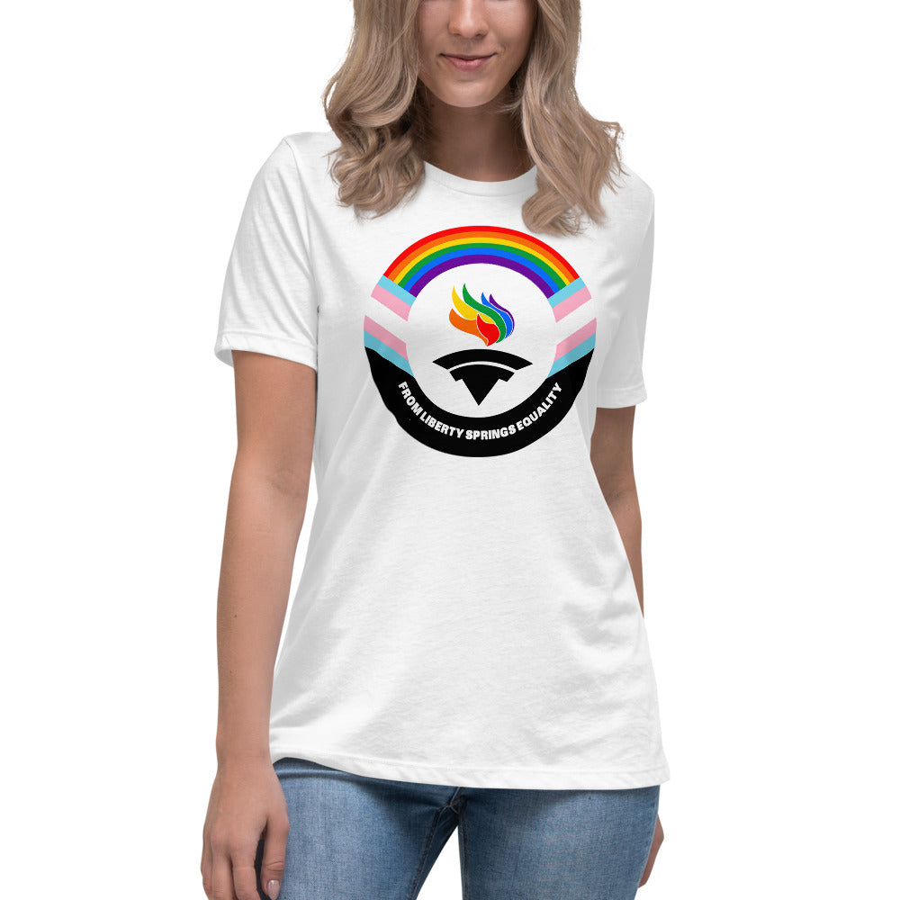 Outright Libertarians Logo Women's Relaxed T-Shirt - Proud Libertarian - Outright Libertarians