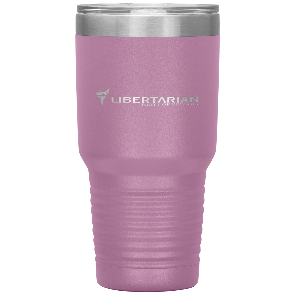 Libertarian Party of Georgia Tumbler 30oz - Proud Libertarian - Libertarian Party of Georgia