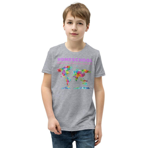 The World is your classroom Youth Short Sleeve T-Shirt - Proud Libertarian - Proud Libertarian