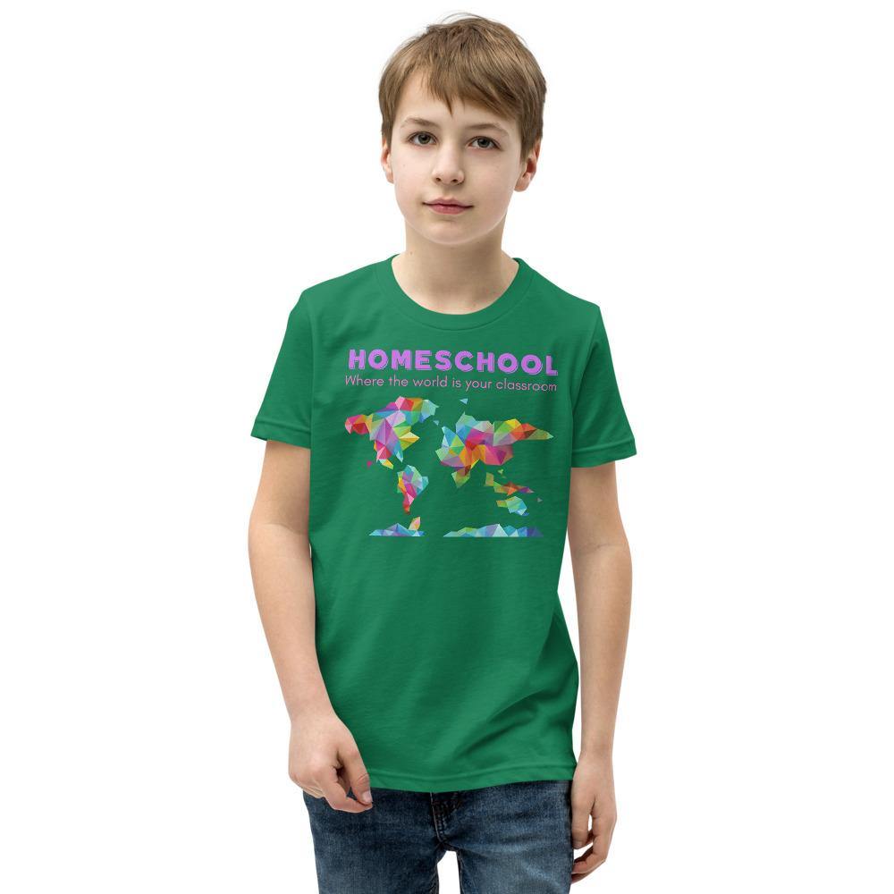 The World is your classroom Youth Short Sleeve T-Shirt - Proud Libertarian - Proud Libertarian