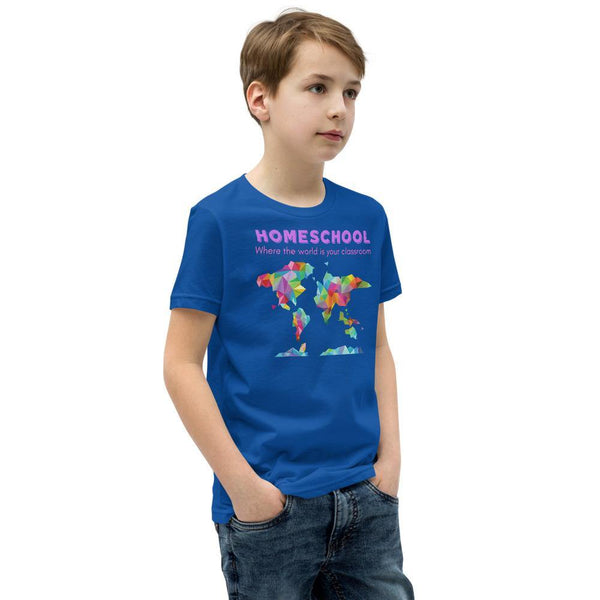 The World is your classroom Youth Short Sleeve T-Shirt - Proud Libertarian - Proud Libertarian