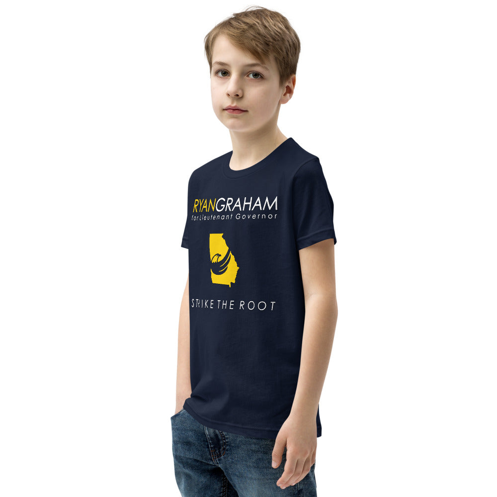 Ryan Graham for Georgia Youth Short Sleeve T-Shirt - Proud Libertarian - Graham for Georgia