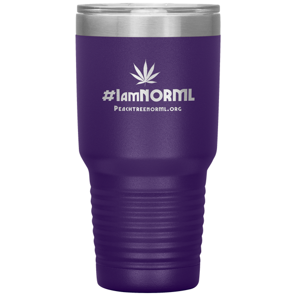 #IAmNORML Tumbler 30z - Proud Libertarian - Peachtree NORML